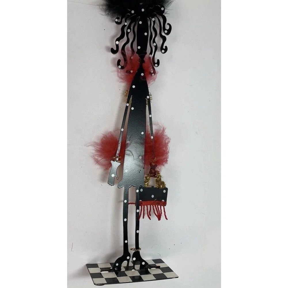 “HIGH MAINTENANCE “ Metal Lady Figure By Joey For Silverti.